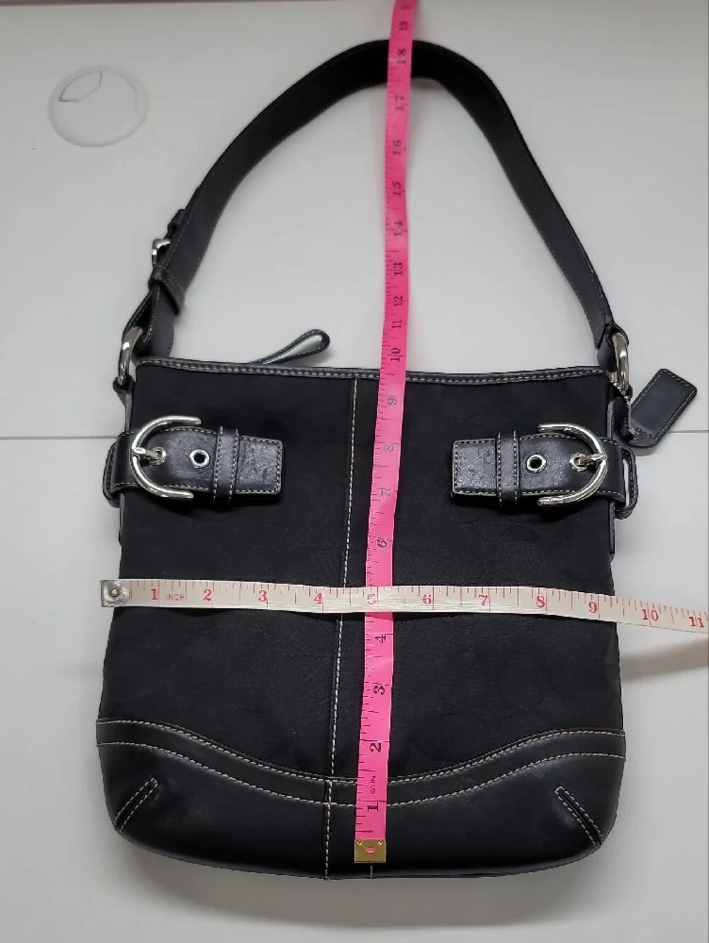 Coach Soho Signature Buckle Shoulder Bag
